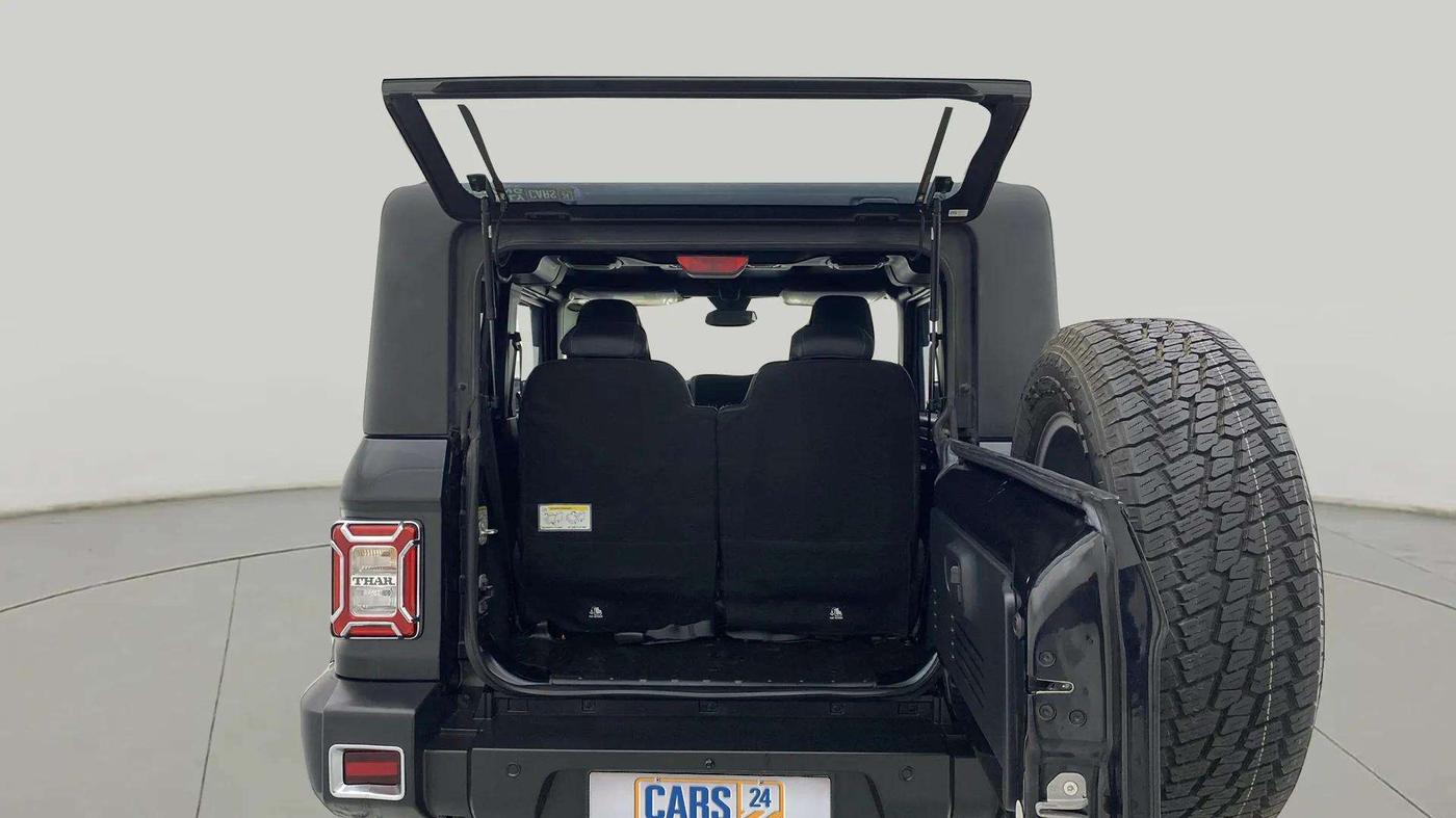 2023 Mahindra Thar LX HARD TOP 4WD MT, Diesel, Manual, 12,890 km, Boot Door Open