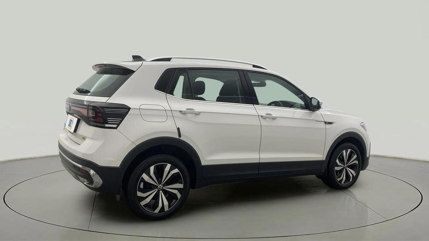 2021 Volkswagen TAIGUN GT PLUS 1.5 TSI DSG, Petrol, Automatic, 13,578 km, Right Back Diagonal