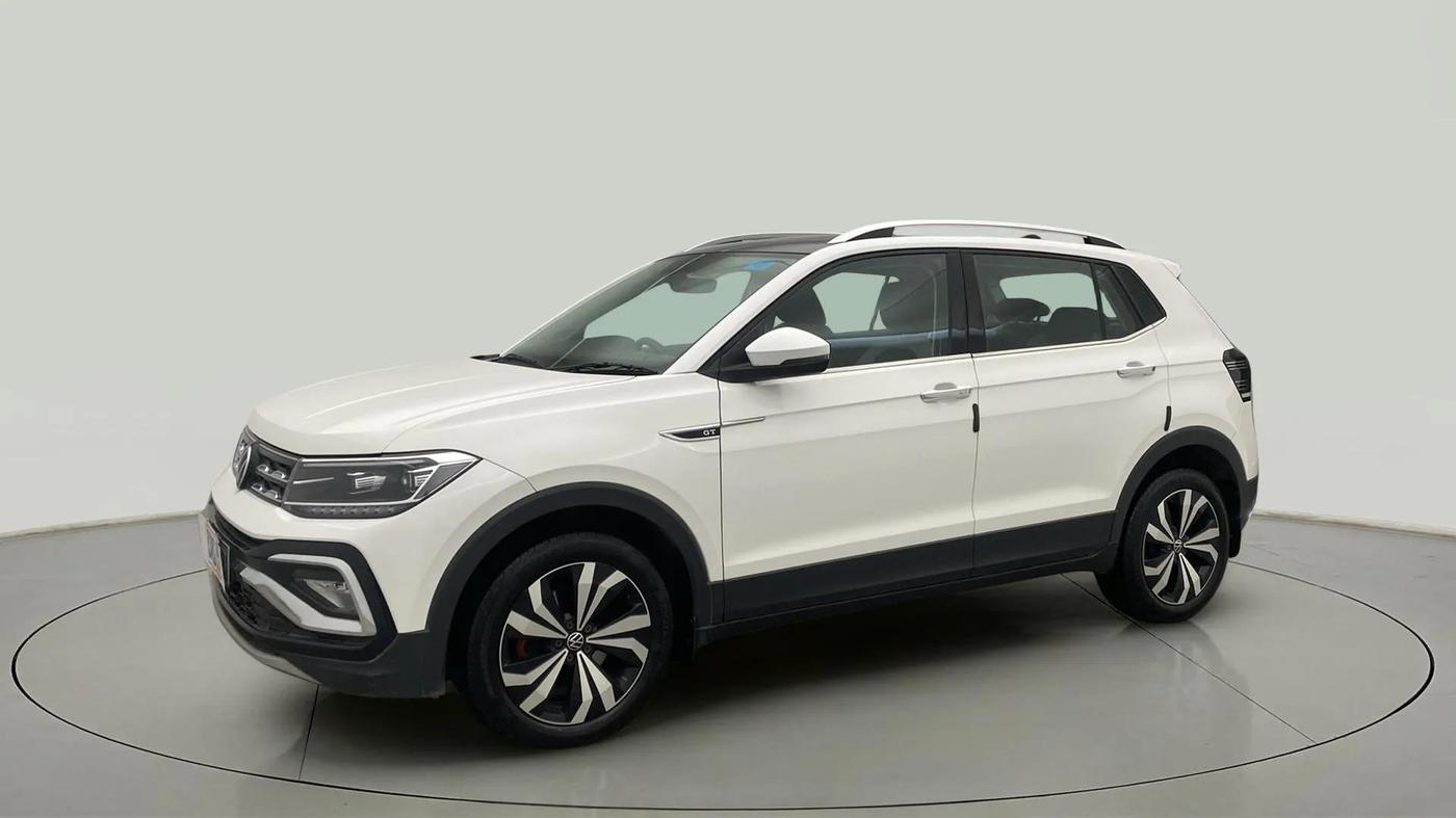 2021 Volkswagen TAIGUN GT PLUS 1.5 TSI DSG, Petrol, Automatic, 13,578 km, Left Front Diagonal