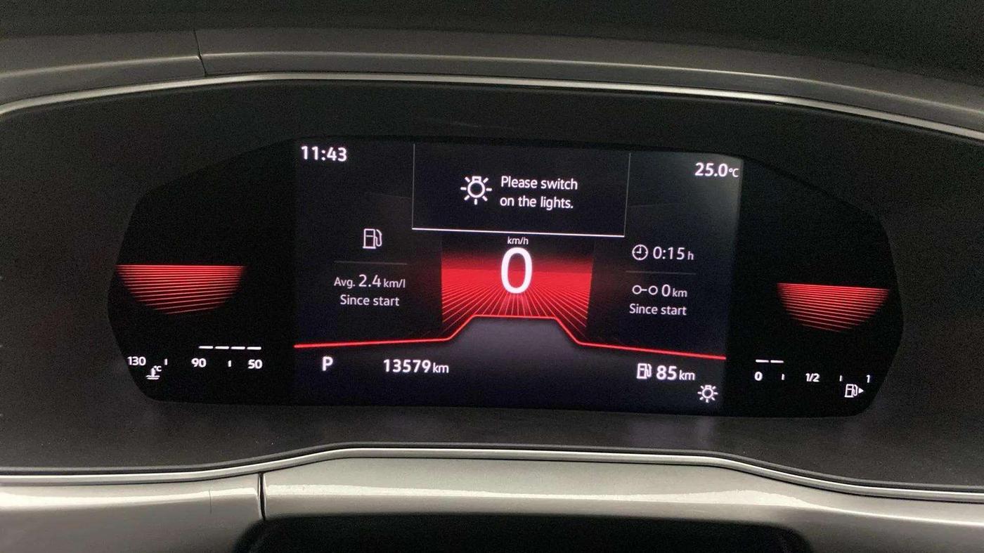 2021 Volkswagen TAIGUN GT PLUS 1.5 TSI DSG, Petrol, Automatic, 13,578 km, Odometer Image