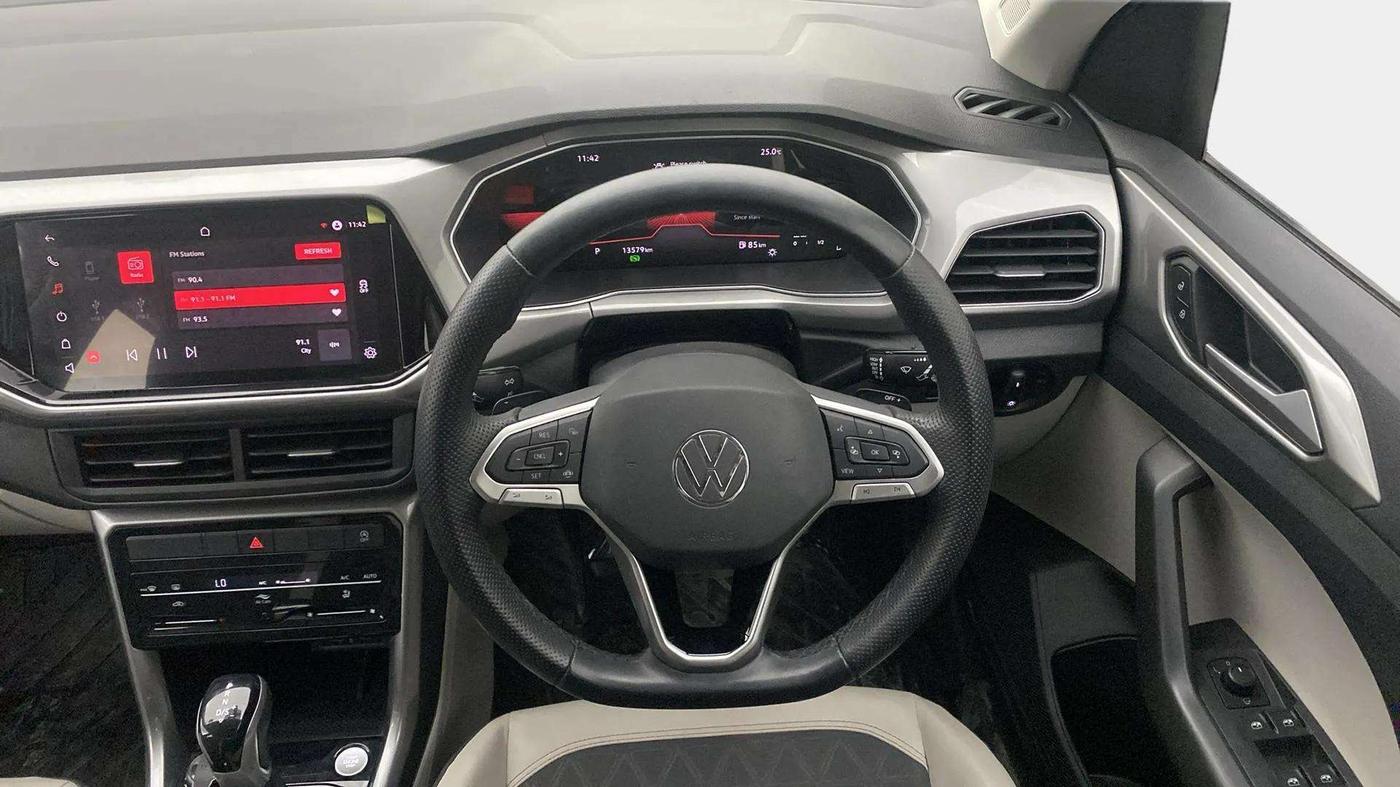 2021 Volkswagen TAIGUN GT PLUS 1.5 TSI DSG, Petrol, Automatic, 13,578 km, Steering Wheel Close Up