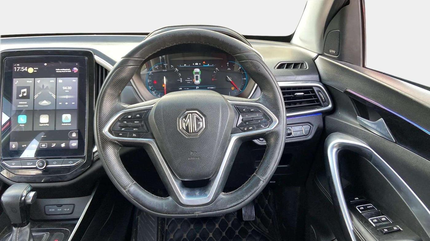 2019 MG HECTOR SHARP 1.5 DCT PETROL, Petrol, Automatic, 67,525 km, Steering Wheel Close Up