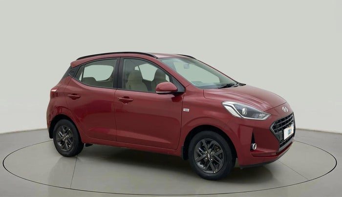 2019 Hyundai GRAND I10 NIOS SPORTZ AMT 1.2 KAPPA VTVT, Petrol, Automatic, 47,015 km, Right Front Diagonal
