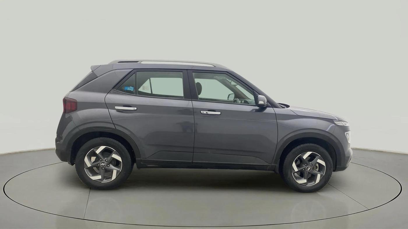 2021 Hyundai VENUE SX 1.0 (O) TURBO, Petrol, Manual, 24,329 km, Right Side View