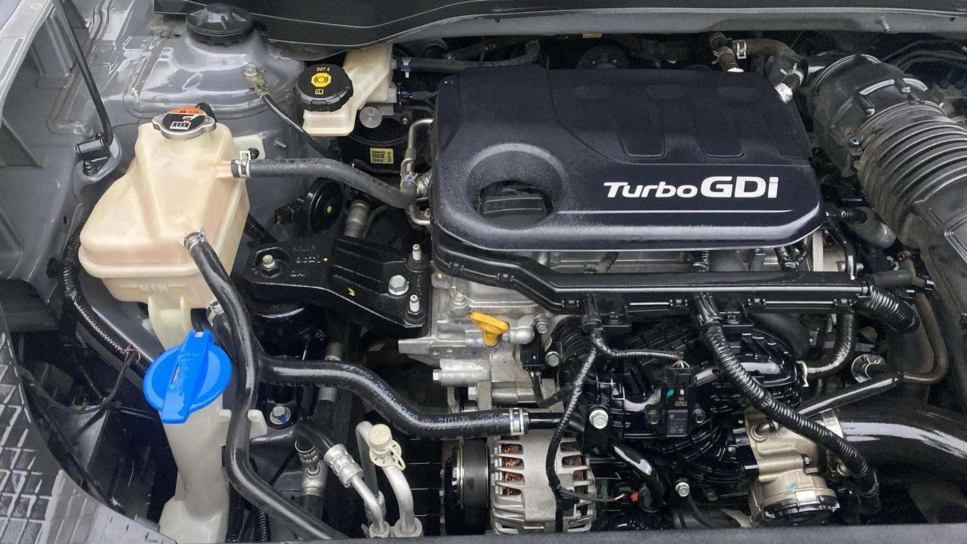2021 Hyundai VENUE SX 1.0 (O) TURBO, Petrol, Manual, 24,329 km, Engine View - Right