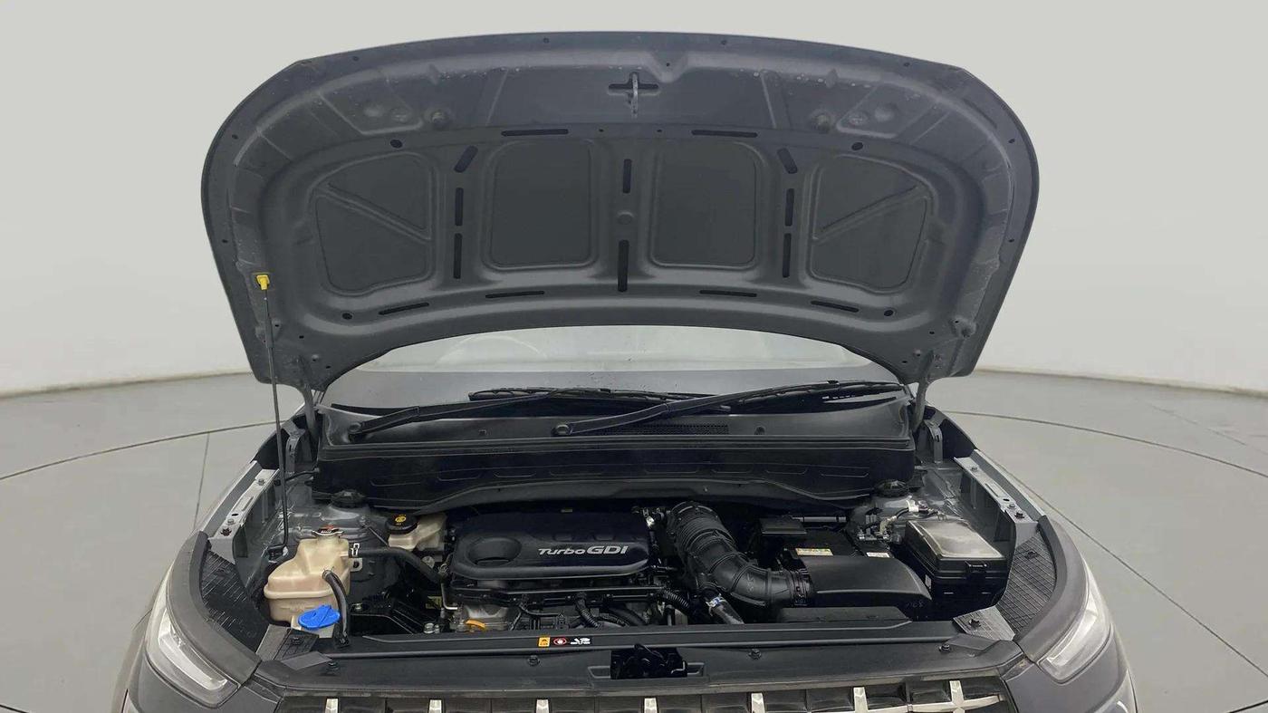 2021 Hyundai VENUE SX 1.0 (O) TURBO, Petrol, Manual, 24,329 km, Open Bonet