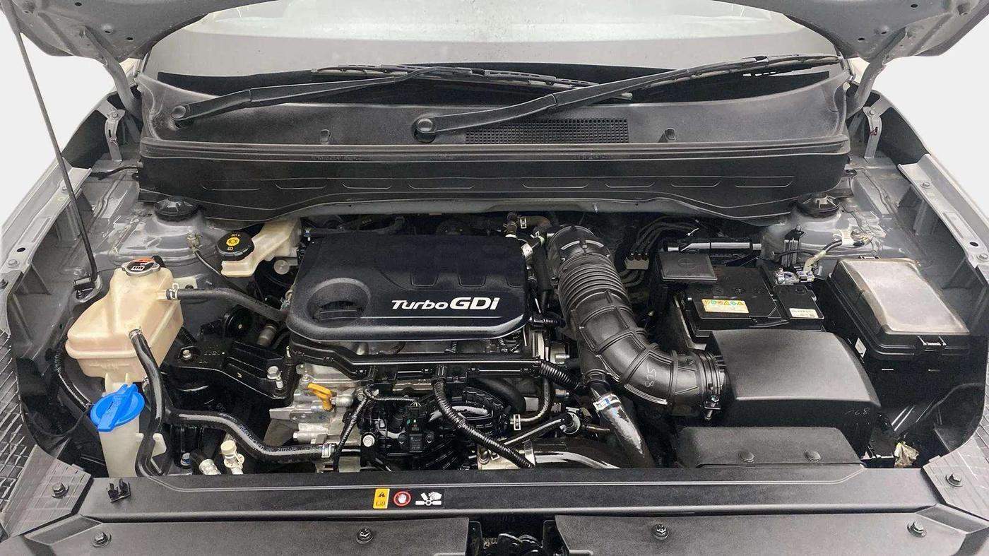 2021 Hyundai VENUE SX 1.0 (O) TURBO, Petrol, Manual, 24,329 km, Engine View