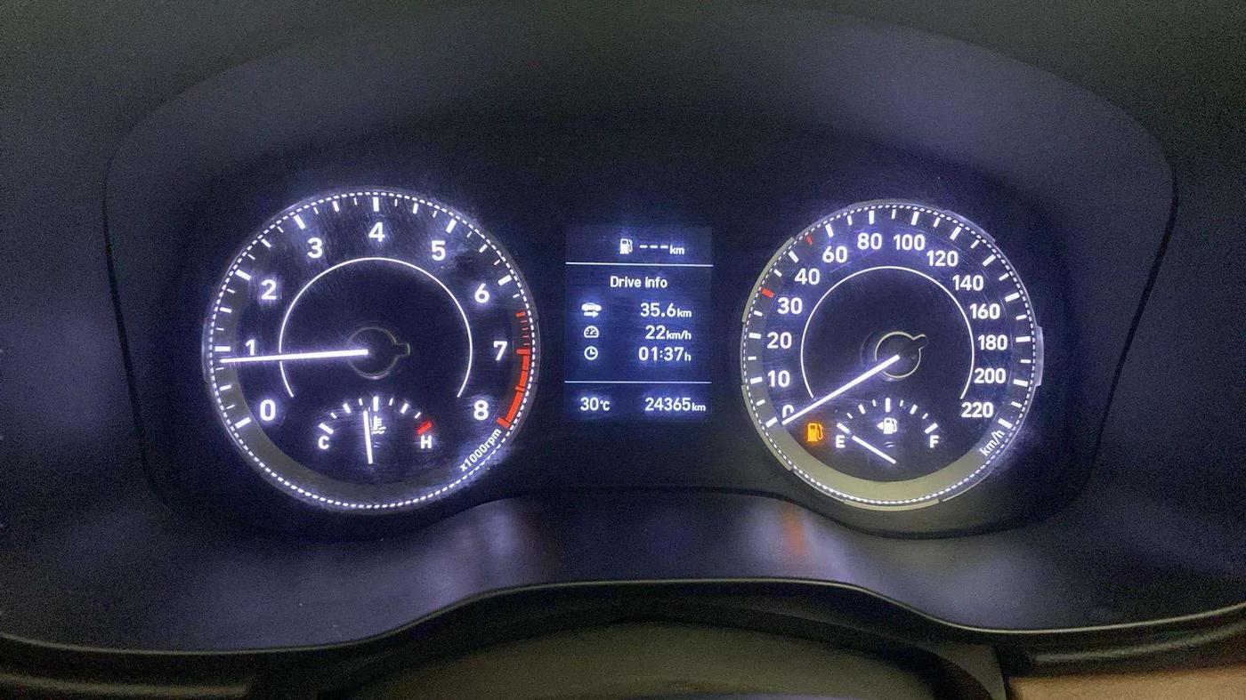 2021 Hyundai VENUE SX 1.0 (O) TURBO, Petrol, Manual, 24,329 km, Odometer Image