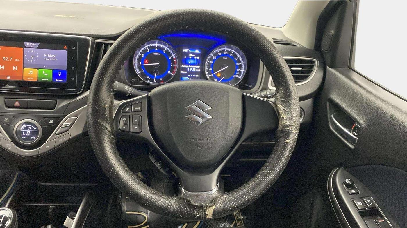 2020 Maruti Baleno ZETA PETROL 1.2, Petrol, Manual, 75,555 km, Steering Wheel Close Up
