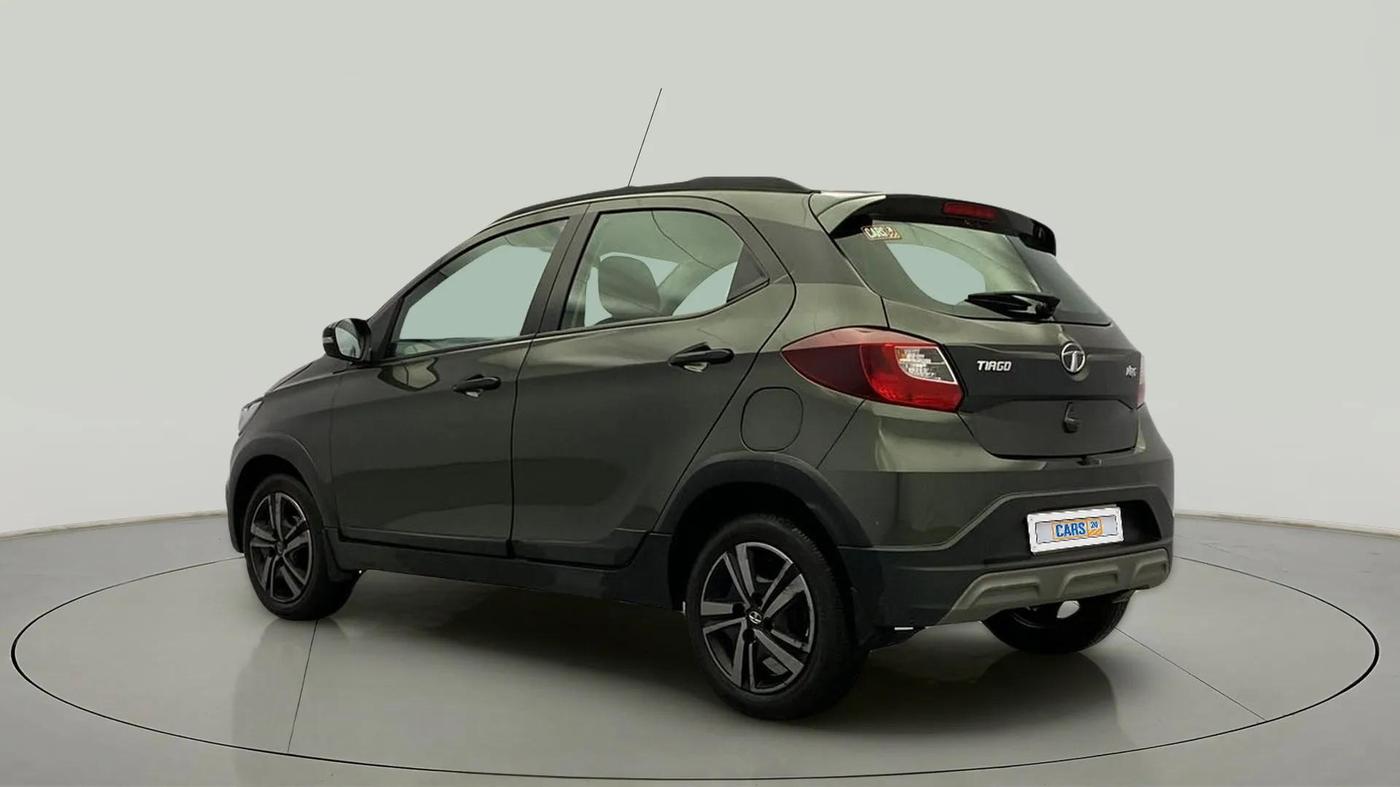 2023 Tata TIAGO NRG XZ AMT, Petrol, Automatic, 9,592 km, Left Back Diagonal
