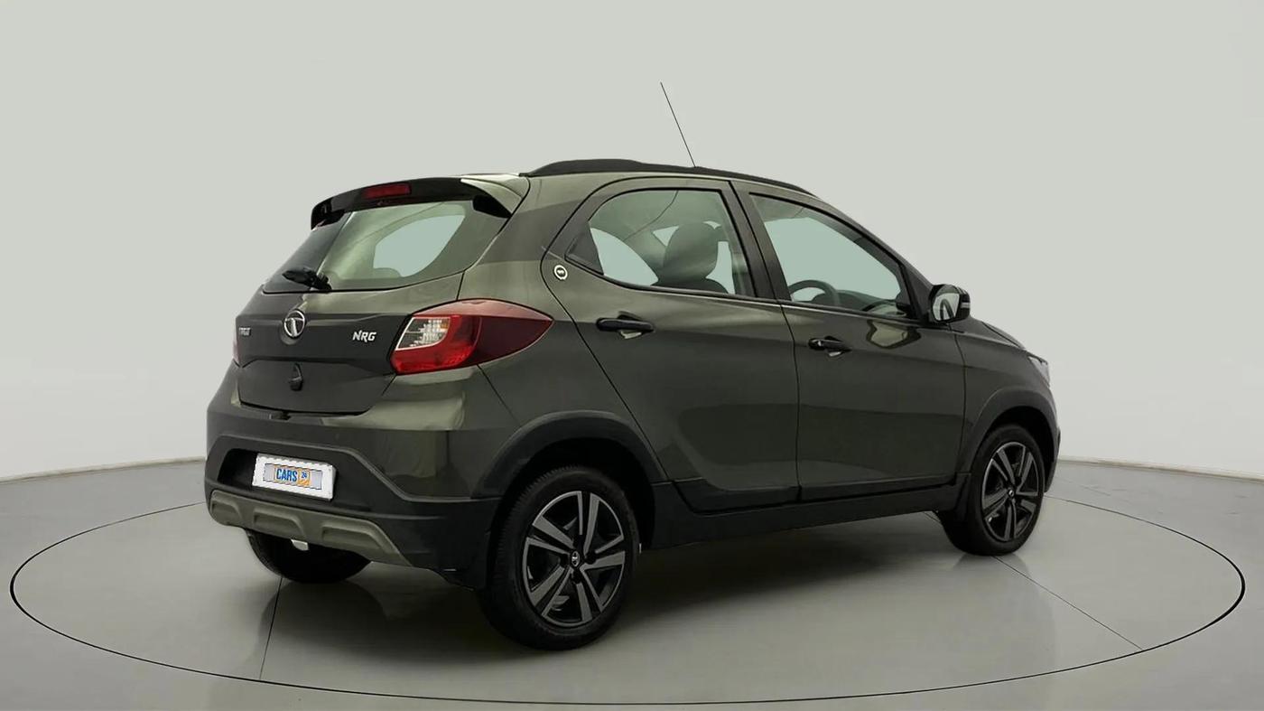 2023 Tata TIAGO NRG XZ AMT, Petrol, Automatic, 9,592 km, Right Back Diagonal