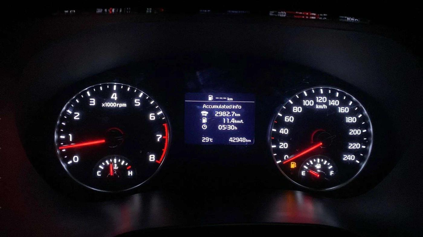 2020 KIA SELTOS HTK 1.5 PETROL, Petrol, Manual, 43,159 km, Odometer Image