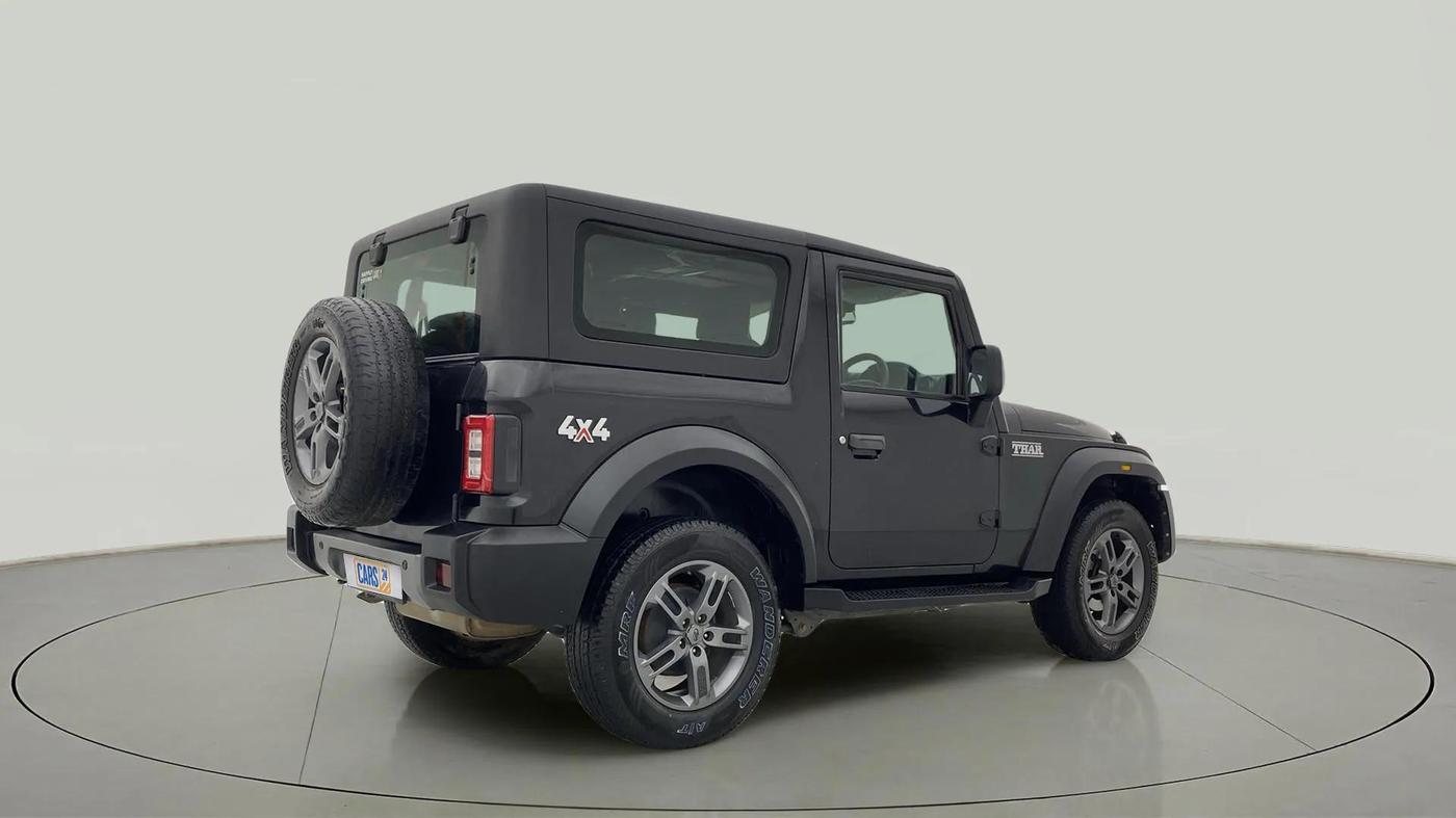 2021 Mahindra Thar LX PETROL HT 4WD AT, Petrol, Automatic, 48,849 km, Right Back Diagonal