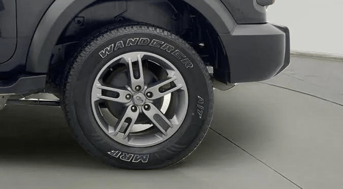 2021 Mahindra Thar LX PETROL HT 4WD AT, Petrol, Automatic, 48,849 km, Left Rear Wheel