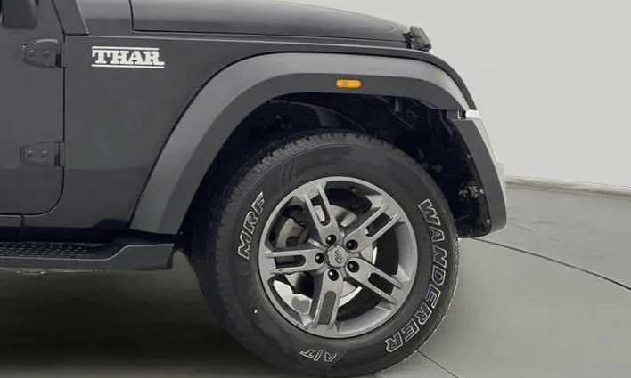 2021 Mahindra Thar LX PETROL HT 4WD AT, Petrol, Automatic, 48,849 km, Right Front Wheel