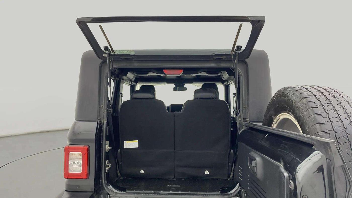 2021 Mahindra Thar LX PETROL HT 4WD AT, Petrol, Automatic, 48,849 km, Boot Open Zoomed View