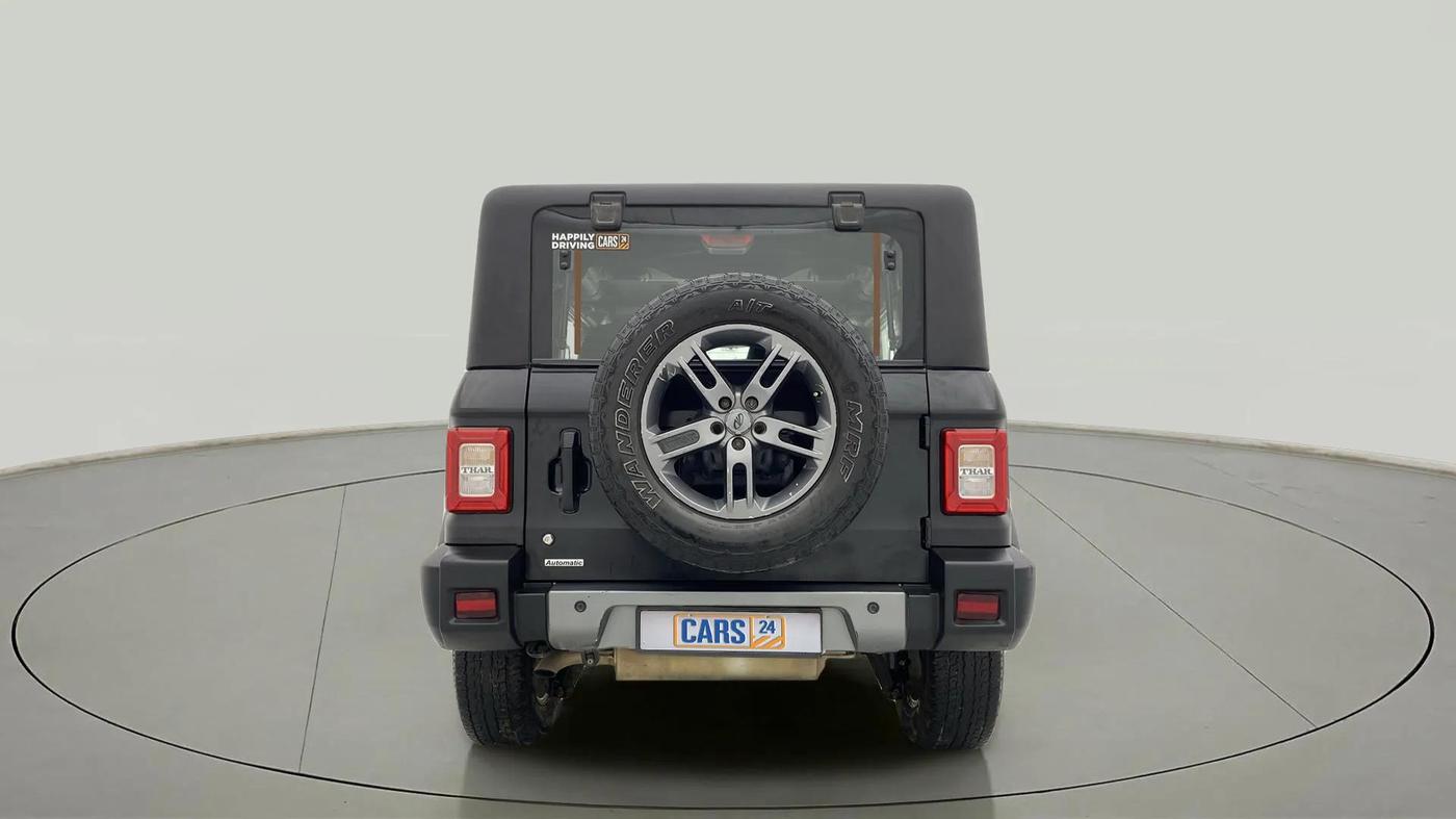 2021 Mahindra Thar LX PETROL HT 4WD AT, Petrol, Automatic, 48,849 km, Back/Rear