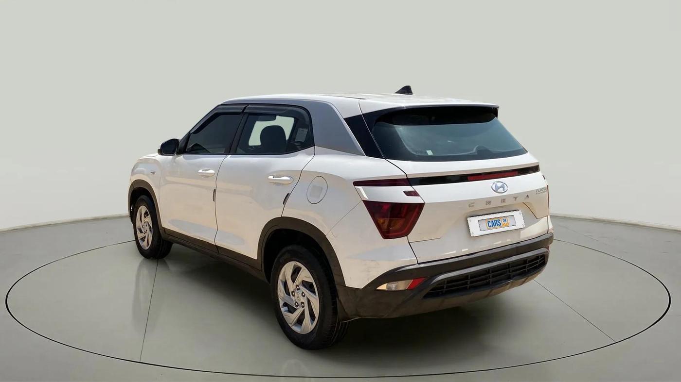 2021 Hyundai Creta E 1.5 DIESEL, Diesel, Manual, 99,400 km, Left Back Diagonal