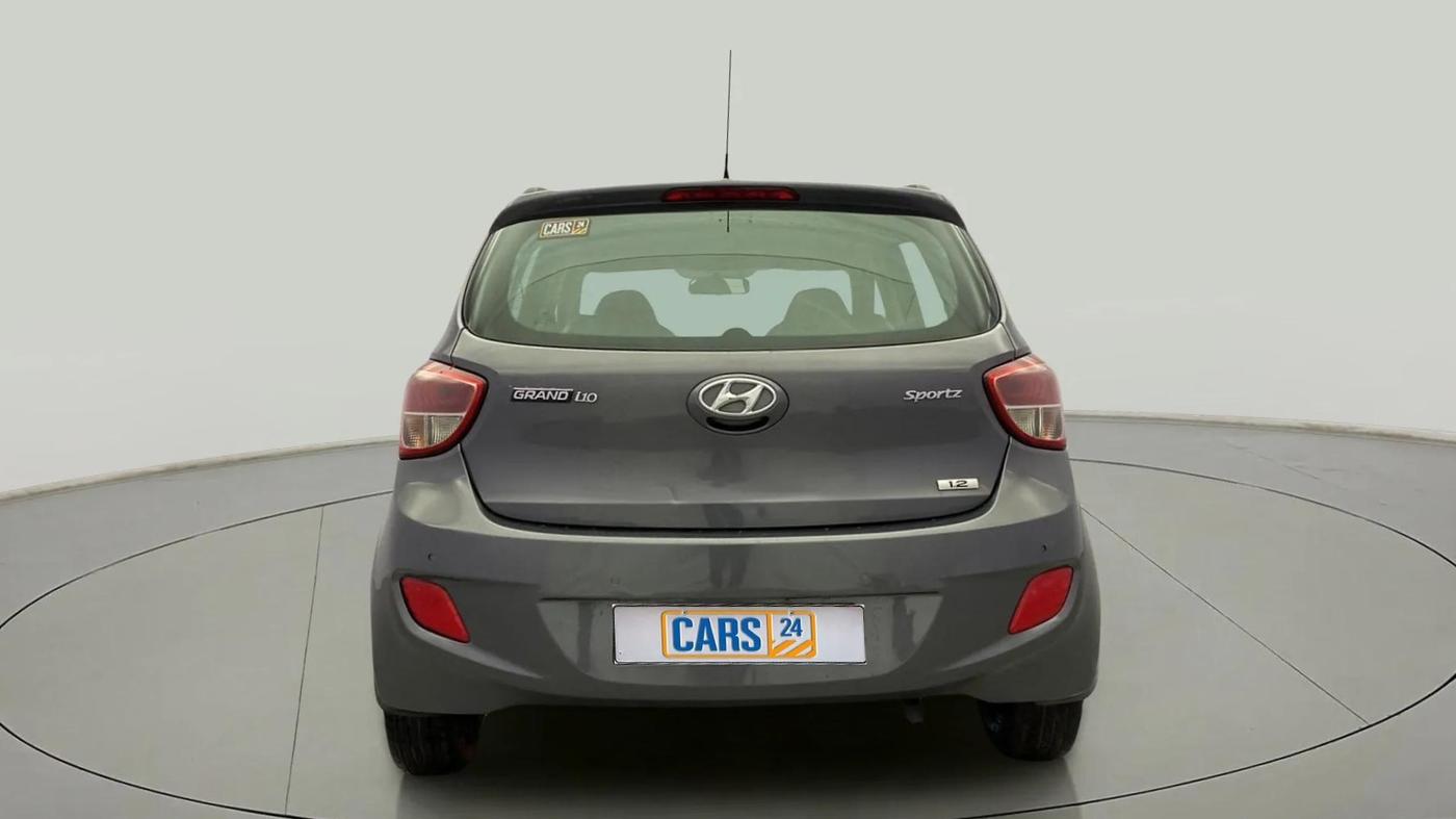 2016 Hyundai Grand i10 SPORTZ 1.2 KAPPA VTVT, Petrol, Manual, 92,850 km, Back/Rear
