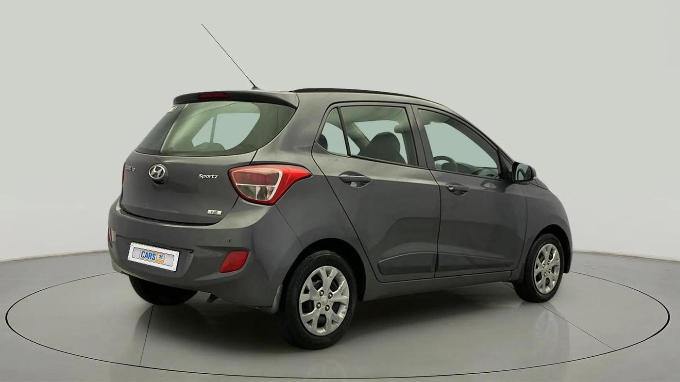2016 Hyundai Grand i10 SPORTZ 1.2 KAPPA VTVT, Petrol, Manual, 92,850 km, Right Back Diagonal