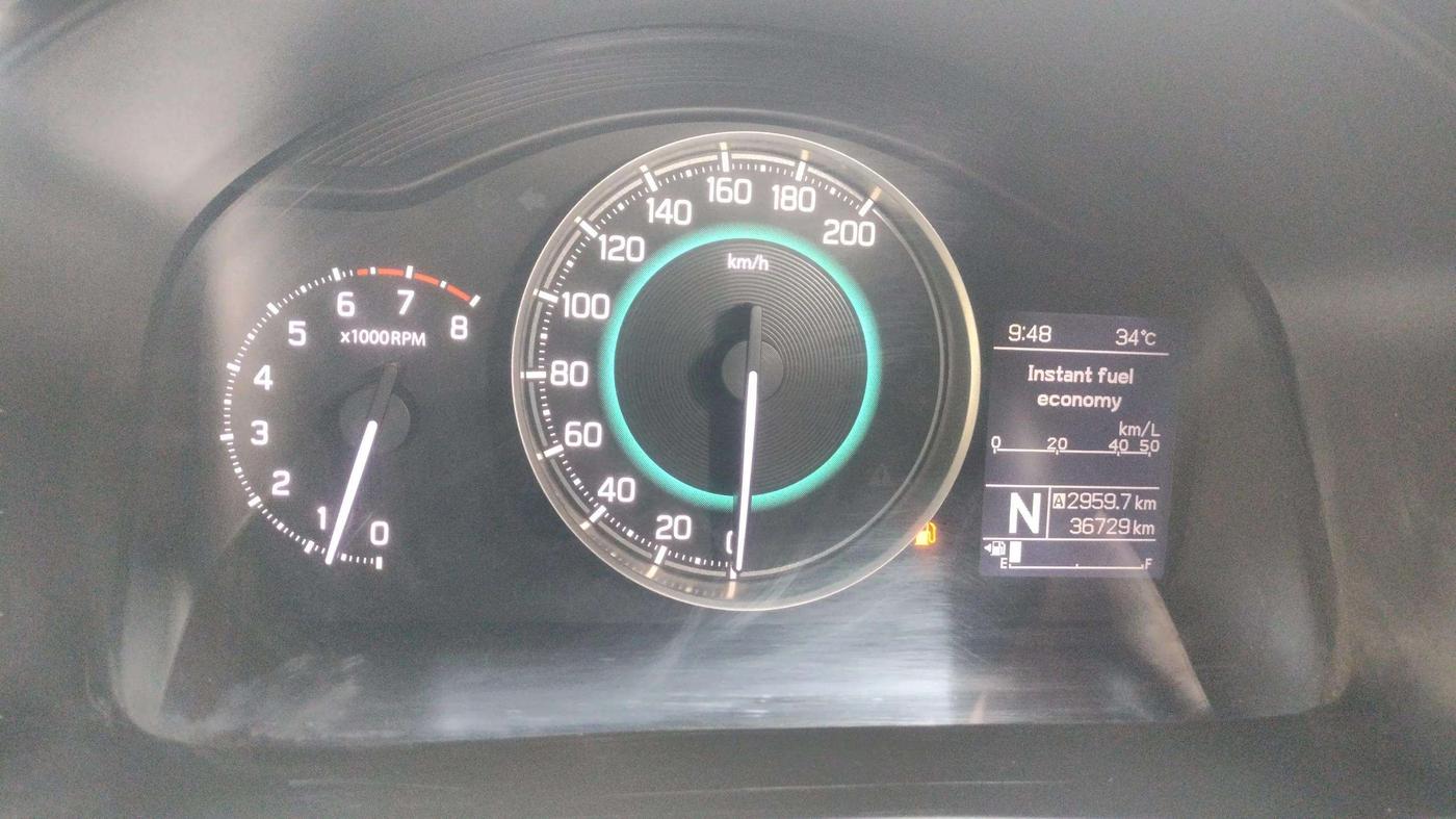 2017 Maruti IGNIS ZETA 1.2 AMT, Petrol, Automatic, 36,729 km, Odometer Image