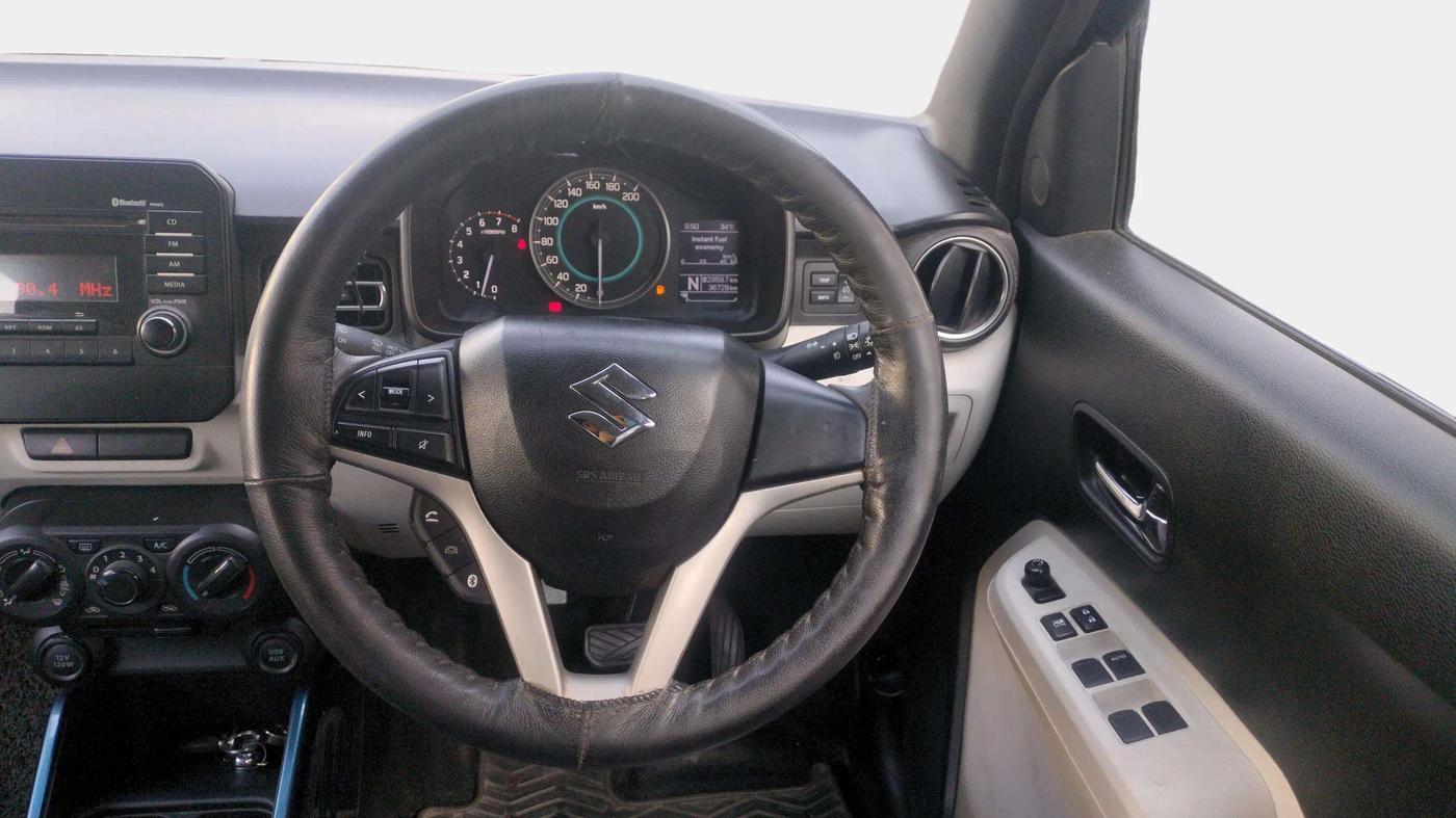 2017 Maruti IGNIS ZETA 1.2 AMT, Petrol, Automatic, 36,729 km, Steering Wheel Close Up