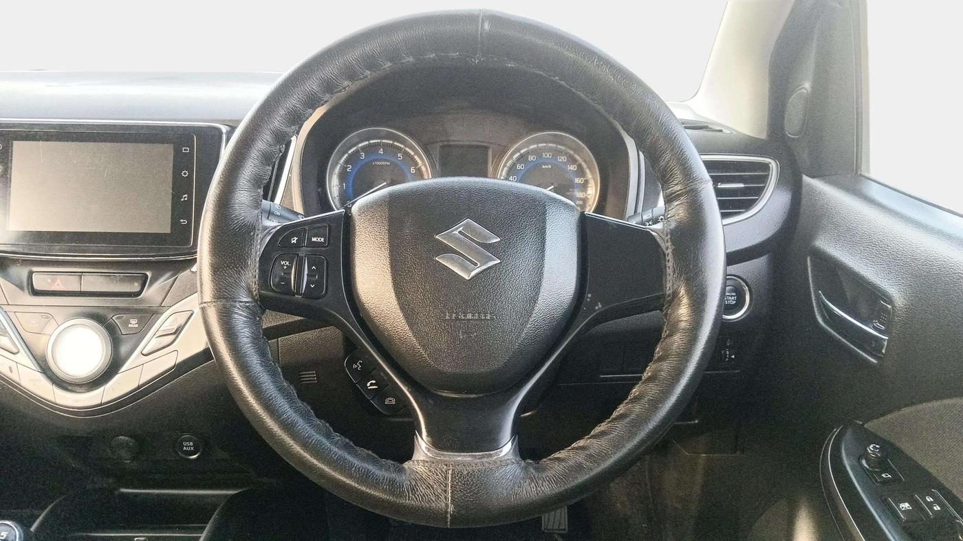 2021 Maruti Baleno ZETA PETROL 1.2, Petrol, Manual, 28,068 km, Steering Wheel Close Up