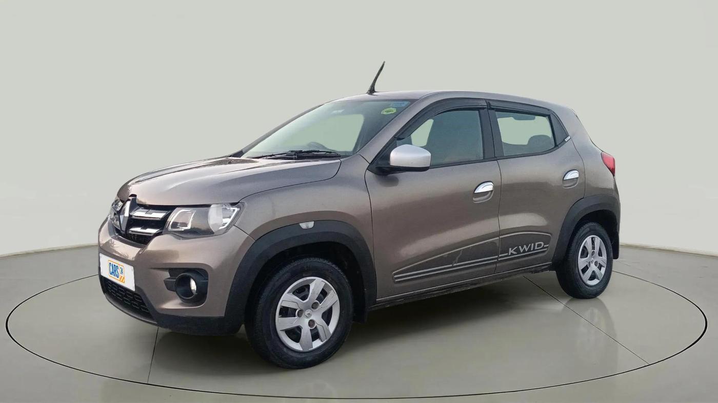 2019 Renault Kwid RXT 1.0 AMT (O), Petrol, Automatic, 34,363 km, Left Front Diagonal