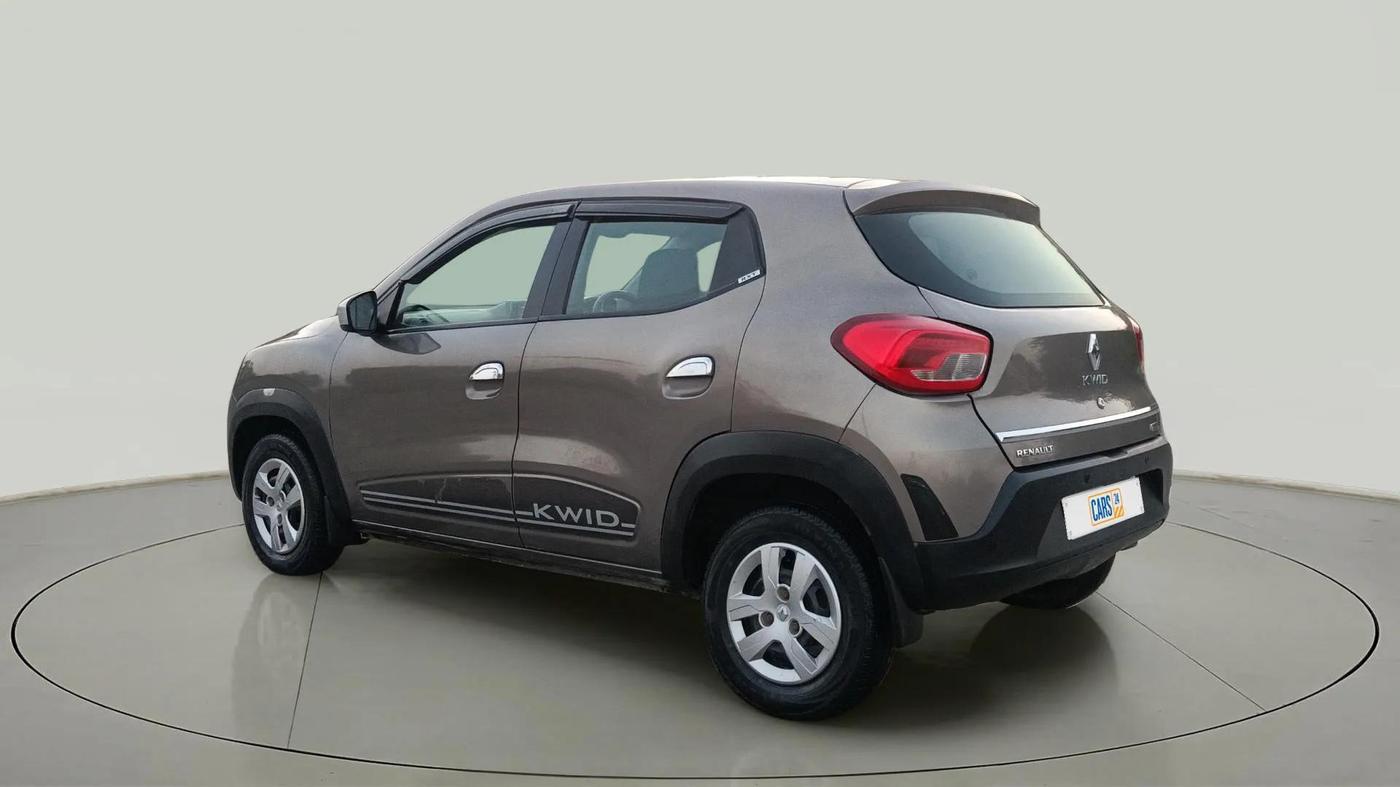 2019 Renault Kwid RXT 1.0 AMT (O), Petrol, Automatic, 34,363 km, Left Back Diagonal