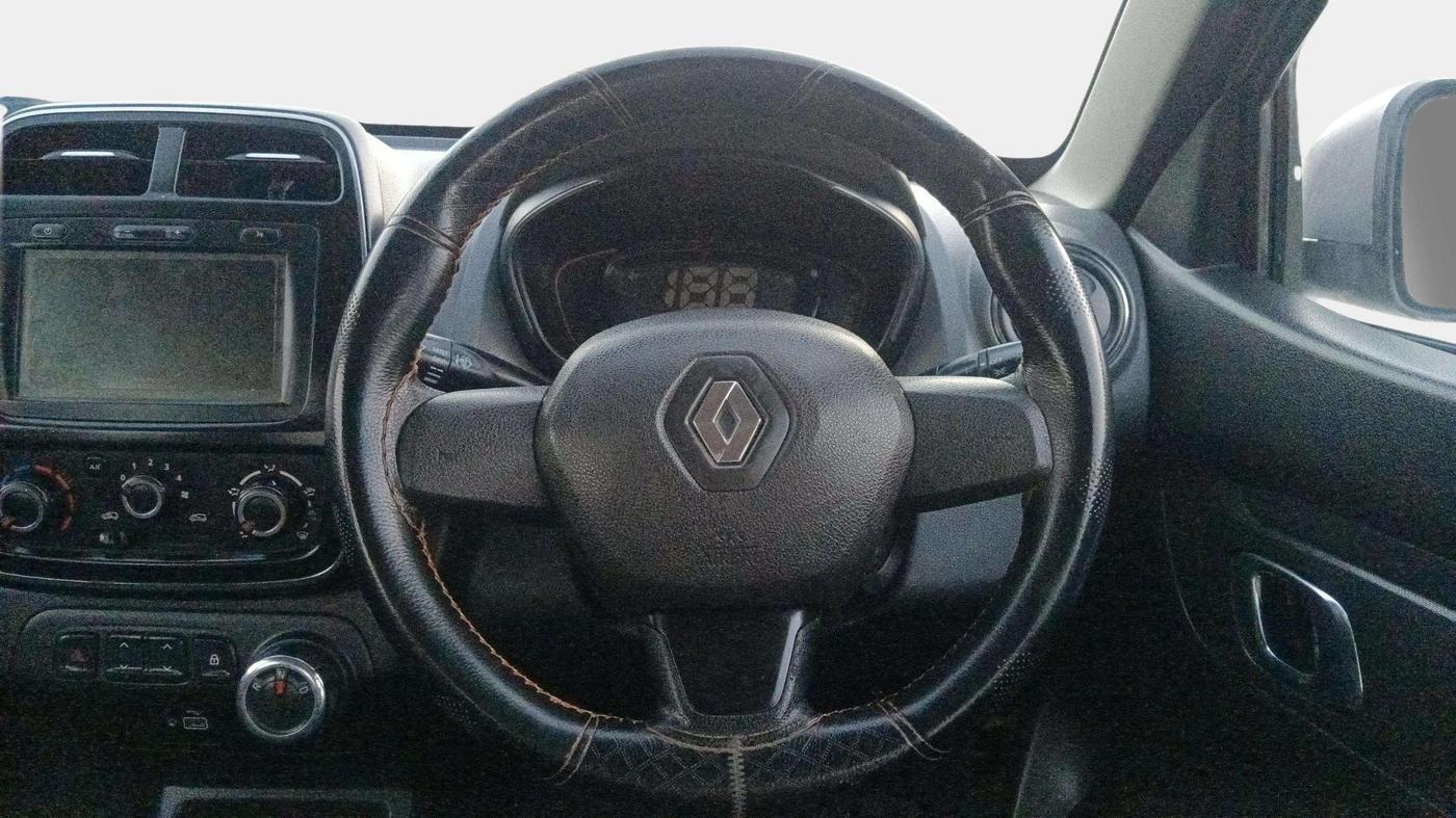2019 Renault Kwid RXT 1.0 AMT (O), Petrol, Automatic, 34,363 km, Steering Wheel Close Up