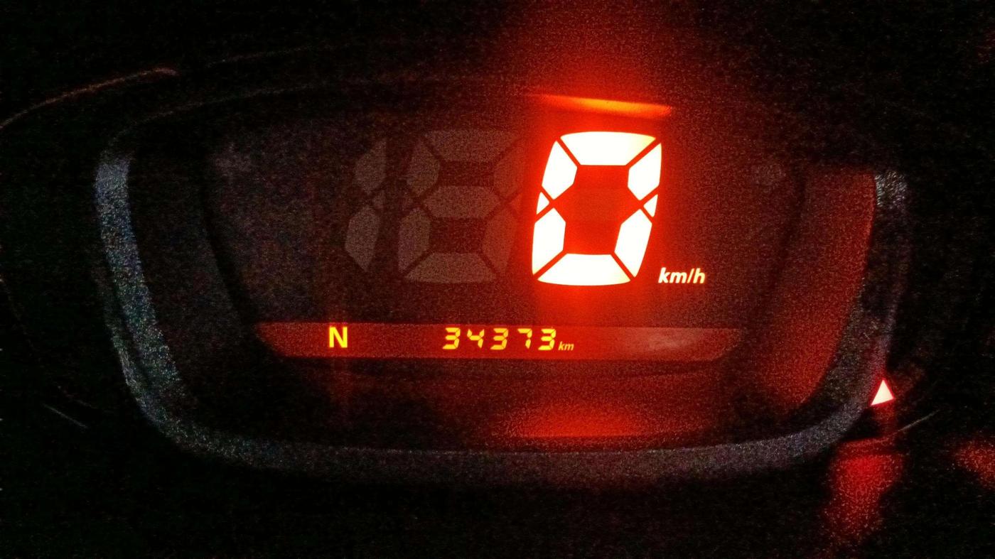 2019 Renault Kwid RXT 1.0 AMT (O), Petrol, Automatic, 34,363 km, Odometer Image