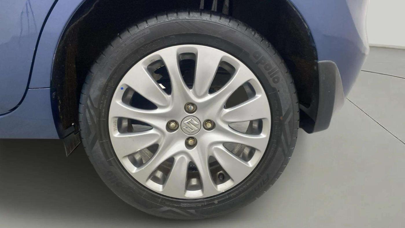 2017 Maruti Baleno ALPHA PETROL 1.2, Petrol, Manual, 23,696 km, Left Rear Wheel