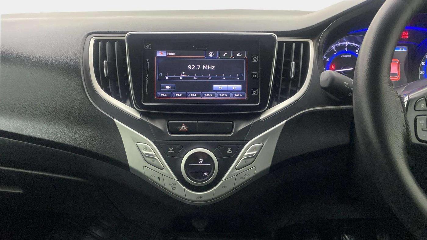 2017 Maruti Baleno ALPHA PETROL 1.2, Petrol, Manual, 23,696 km, Air Conditioner