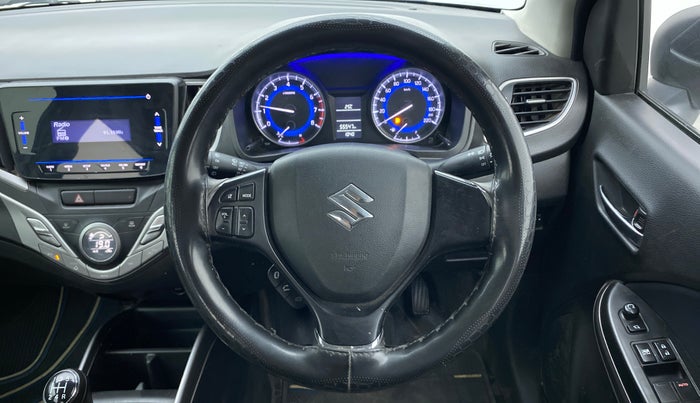 2021 Maruti Baleno DELTA PETROL 1.2, Petrol, Manual, 55,622 km, Steering Wheel Close Up