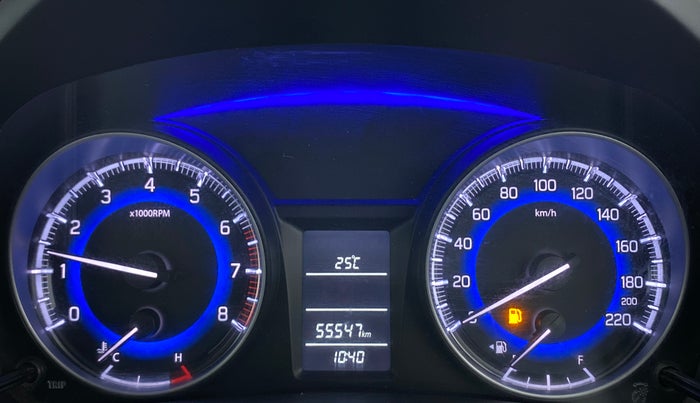 2021 Maruti Baleno DELTA PETROL 1.2, Petrol, Manual, 55,622 km, Odometer Image