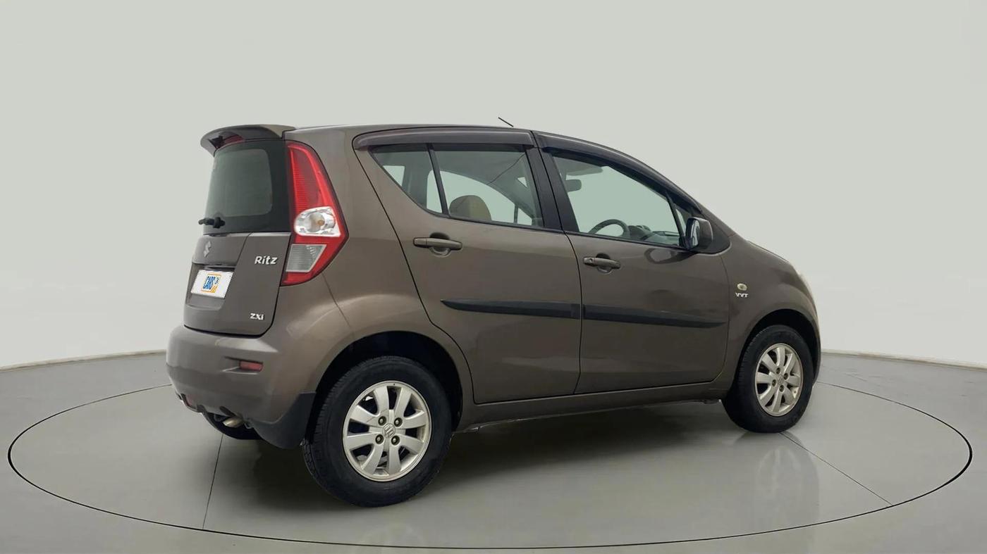 2015 Maruti Ritz ZXI, Petrol, Manual, 68,533 km, Right Back Diagonal
