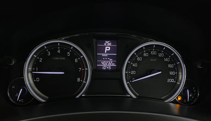 2016 Maruti Ciaz ZXI+ AT, Petrol, Automatic, 40,229 km, Odometer Image