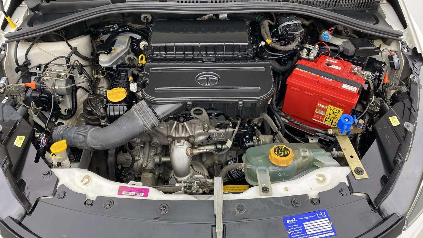 2021 Tata TIGOR XZ PLUS PETROL, CNG, Manual, 95,892 km, Engine View