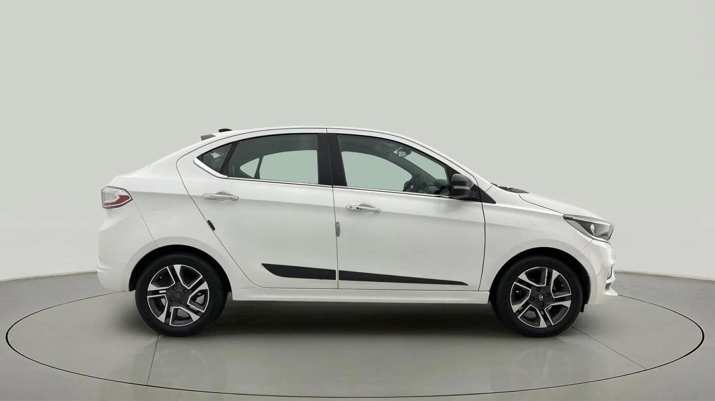 2021 Tata TIGOR XZ PLUS PETROL, CNG, Manual, 95,892 km, Right Side View