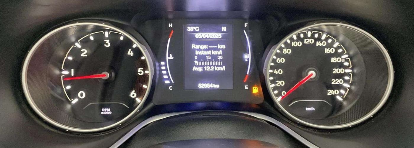 2017 Jeep Compass LONGITUDE 2.0 DIESEL, Diesel, Manual, 52,909 km, Odometer Image