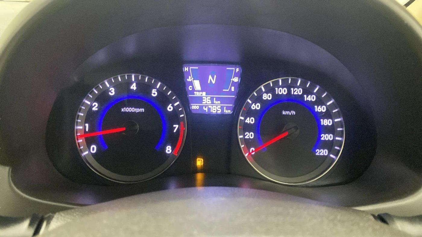 2017 Hyundai Verna 1.6 VTVT SX AT, Petrol, Automatic, 47,876 km, Odometer Image