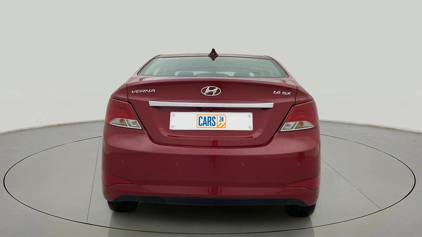 2017 Hyundai Verna 1.6 VTVT SX AT, Petrol, Automatic, 47,876 km, Back/Rear
