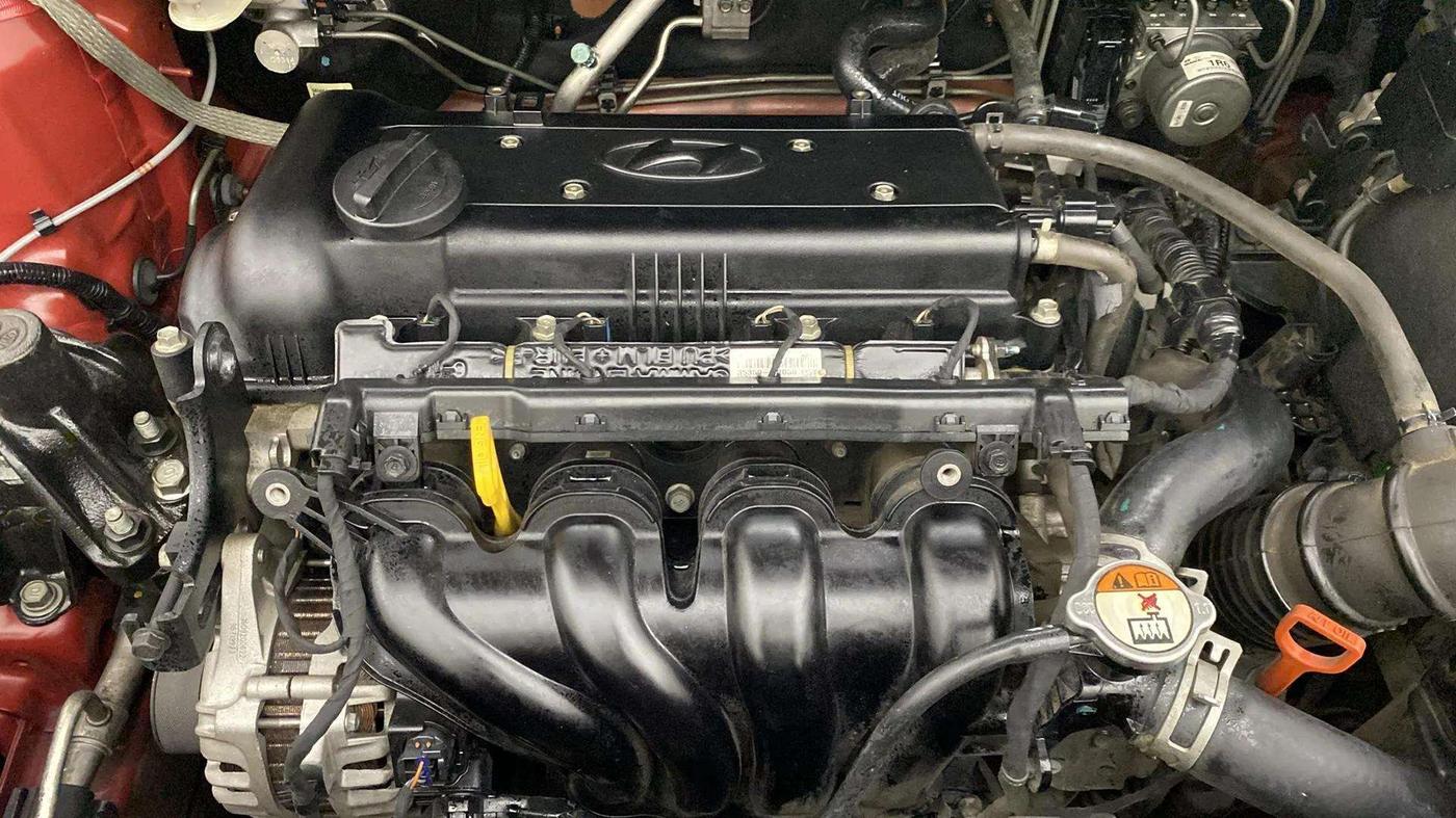 2017 Hyundai Verna 1.6 VTVT SX AT, Petrol, Automatic, 47,876 km, Engine View