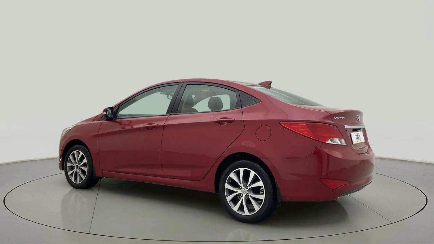 2017 Hyundai Verna 1.6 VTVT SX AT, Petrol, Automatic, 47,876 km, Left Back Diagonal
