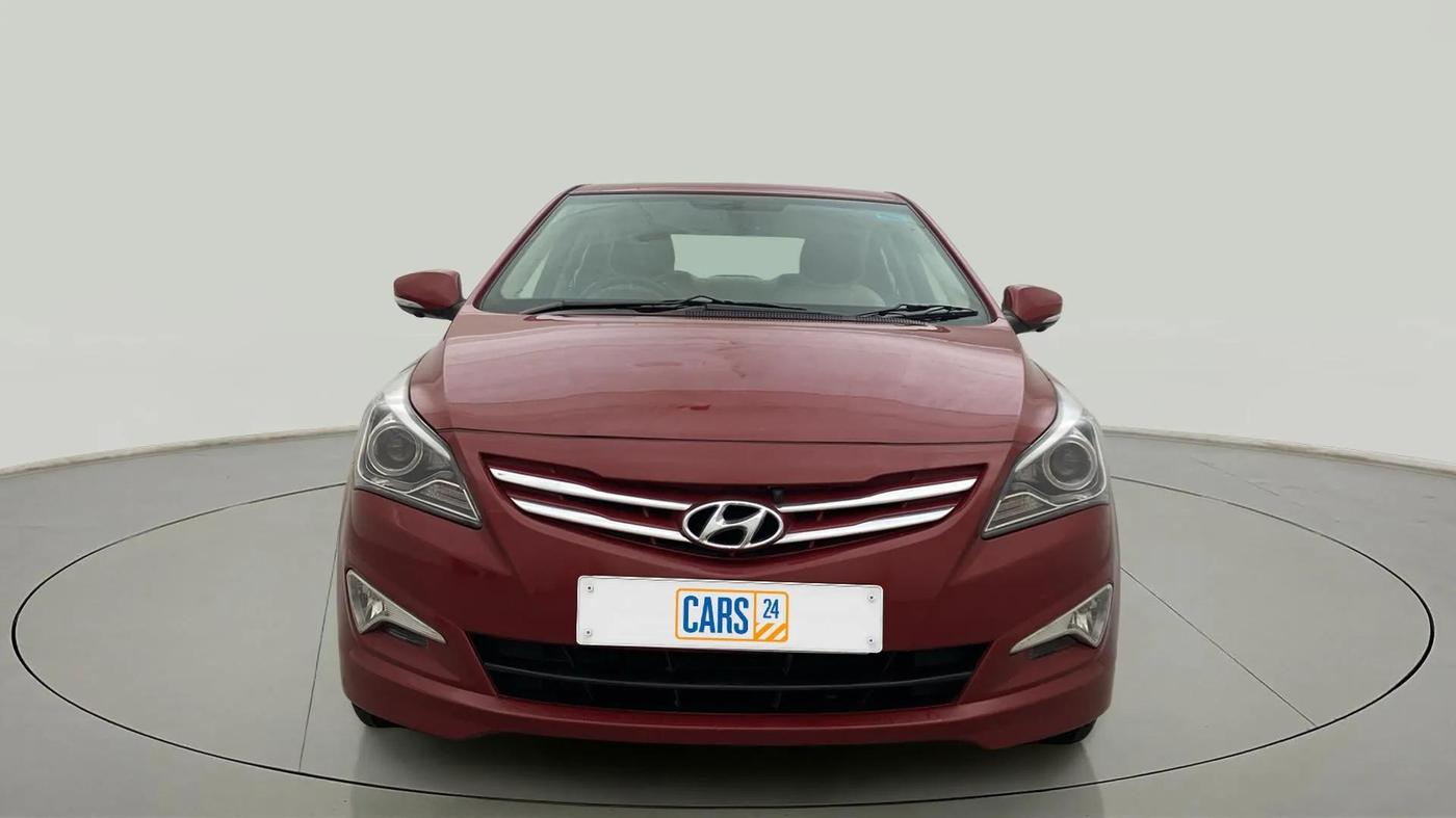 2017 Hyundai Verna 1.6 VTVT SX AT, Petrol, Automatic, 47,876 km, Front