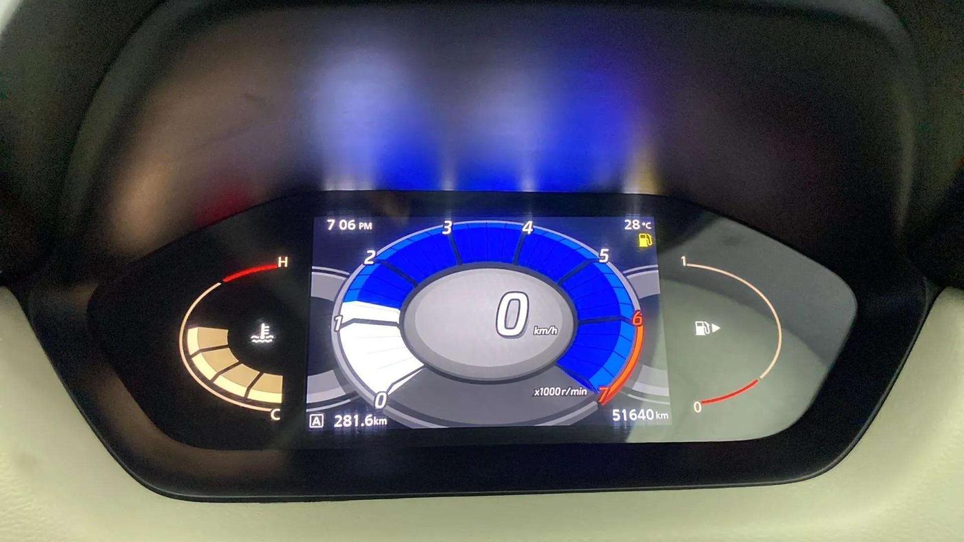 2022 Nissan MAGNITE XV MT, Petrol, Manual, 51,620 km, Odometer Image