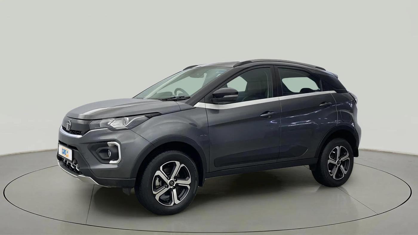 2021 Tata NEXON XZ PLUS PETROL, Petrol, Manual, 21,981 km, Left Front Diagonal