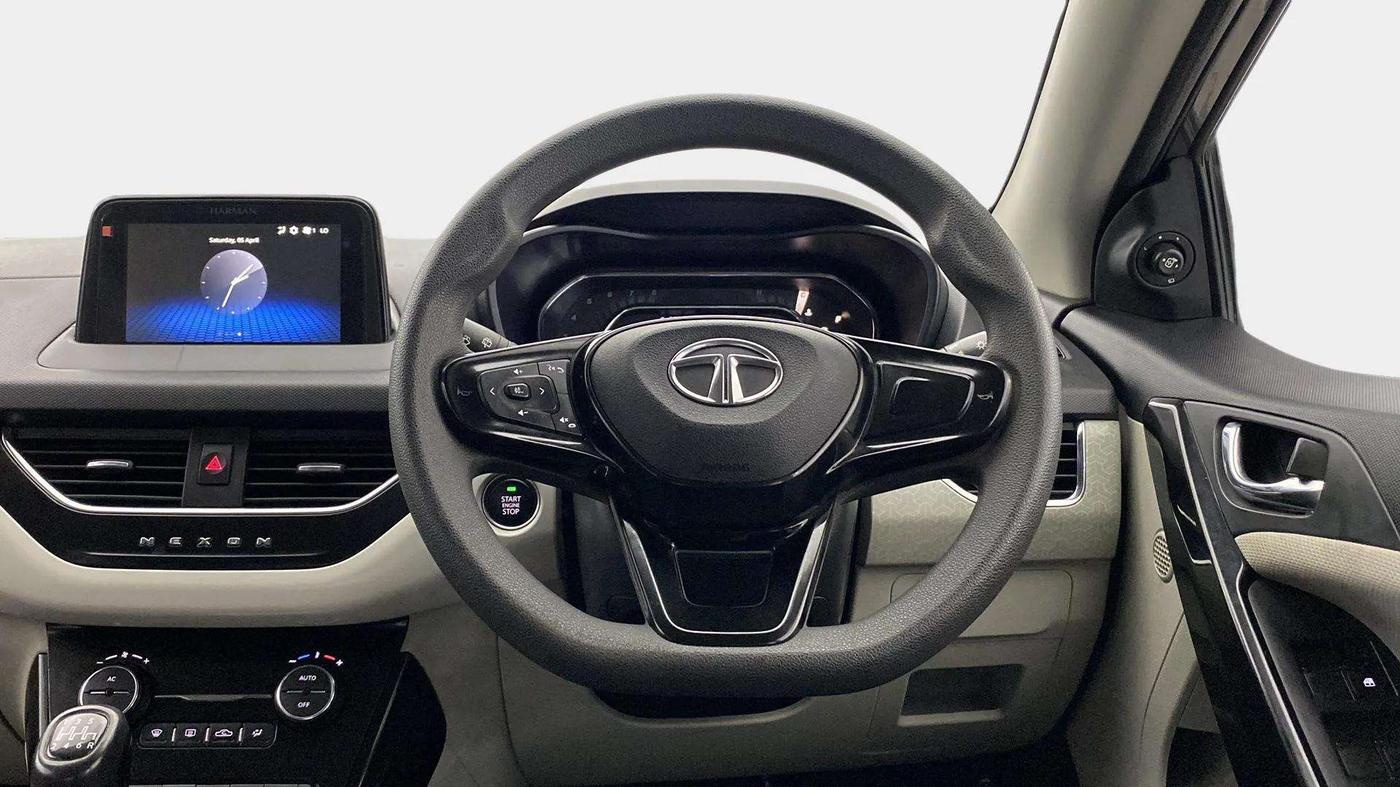 2021 Tata NEXON XZ PLUS PETROL, Petrol, Manual, 21,981 km, Steering Wheel Close Up