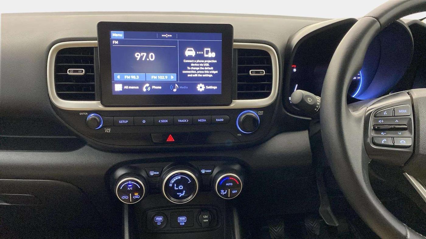 2021 Hyundai VENUE SX 1.0 TURBO, Petrol, Manual, 50,392 km, Air Conditioner