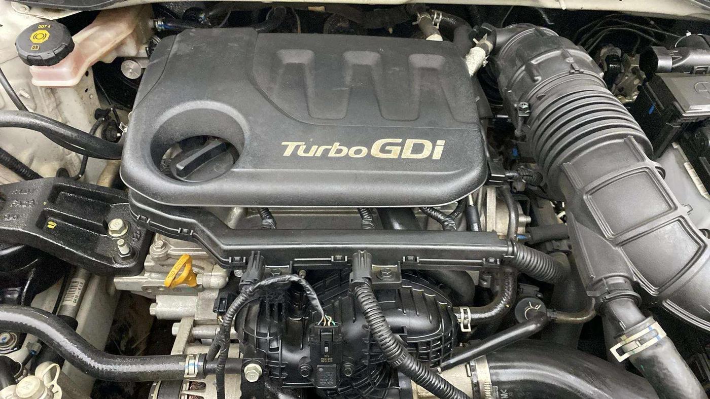 2021 Hyundai VENUE SX 1.0 TURBO, Petrol, Manual, 50,392 km, Engine View